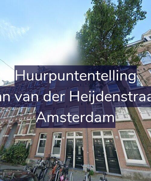 Foto gevel Huurpuntentelling voor Eerste Jan van der Heijdenstraat 30-1V, Amsterdam