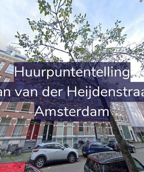 Foto gevel Huurpuntentelling voor Eerste Jan van der Heijdenstraat 124-2, Amsterdam