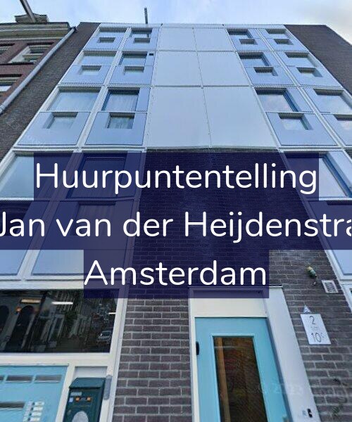Foto gevel Huurpuntentelling voor Eerste Jan van der Heijdenstraat 8-C, Amsterdam