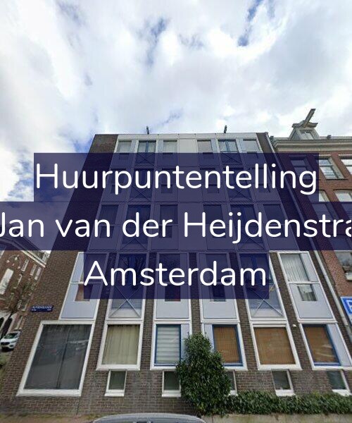 Foto gevel Huurpuntentelling voor Eerste Jan van der Heijdenstraat 6-A, Amsterdam