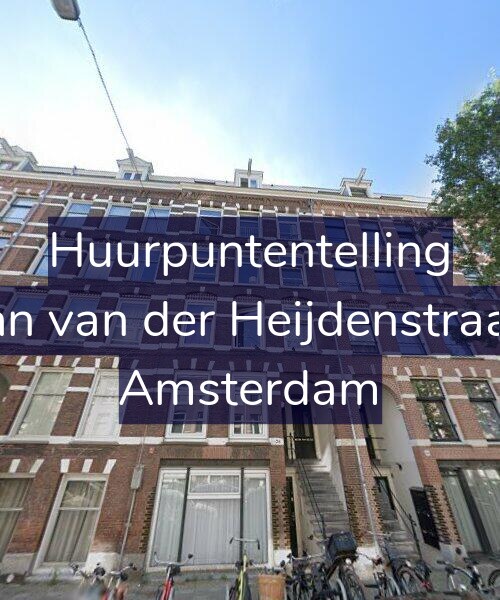 Foto gevel Huurpuntentelling voor Eerste Jan van der Heijdenstraat 38-3A, Amsterdam
