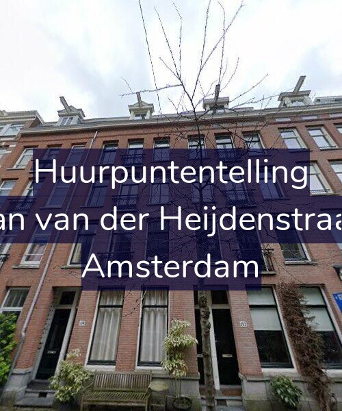 Foto gevel Huurpuntentelling voor Eerste Jan van der Heijdenstraat 114-3, Amsterdam