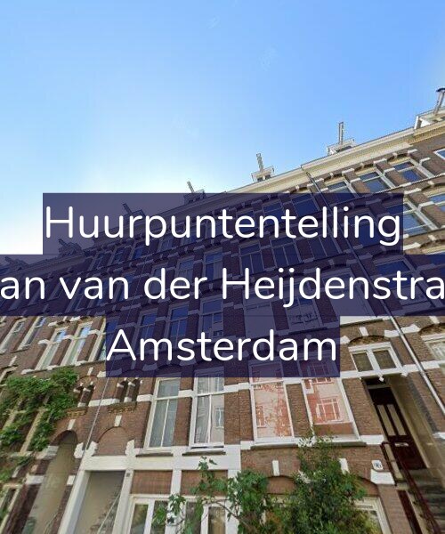 Foto gevel Huurpuntentelling voor Eerste Jan van der Heijdenstraat 98-3, Amsterdam