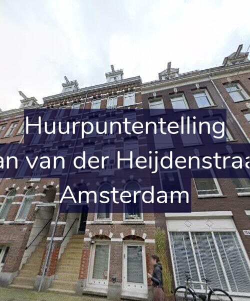 Foto gevel Huurpuntentelling voor Eerste Jan van der Heijdenstraat 106-2, Amsterdam