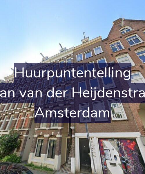 Foto gevel Huurpuntentelling voor Eerste Jan van der Heijdenstraat 94-4, Amsterdam