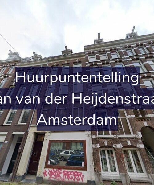 Foto gevel Huurpuntentelling voor Eerste Jan van der Heijdenstraat 102-1, Amsterdam