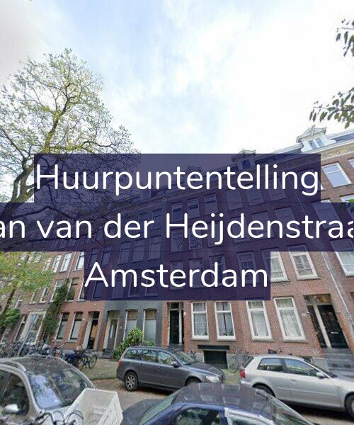 Foto gevel Huurpuntentelling voor Eerste Jan van der Heijdenstraat 134-1, Amsterdam