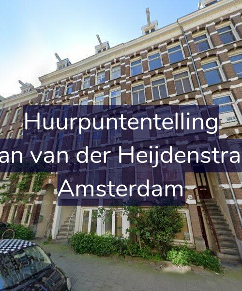 Foto gevel Huurpuntentelling voor Eerste Jan van der Heijdenstraat 98-H, Amsterdam