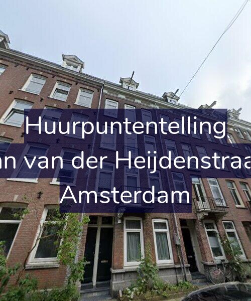 Foto gevel Huurpuntentelling voor Eerste Jan van der Heijdenstraat 150-H, Amsterdam