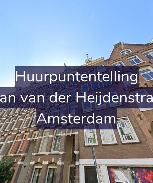 Foto gevel Huurpuntentelling voor Eerste Jan van der Heijdenstraat 94-3, Amsterdam