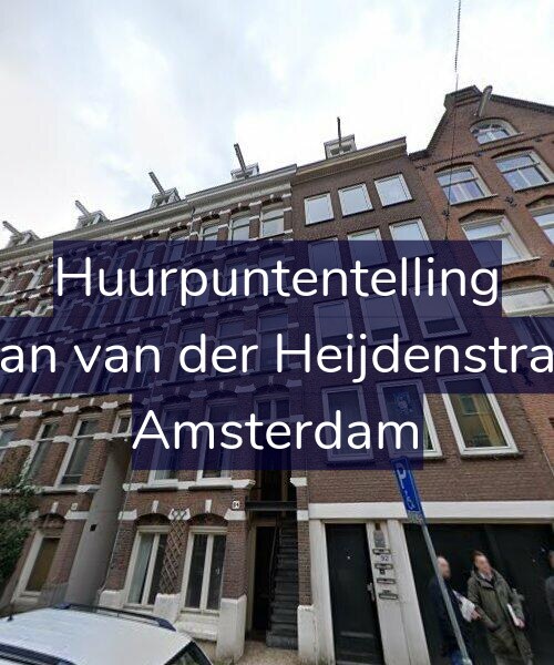 Foto gevel Huurpuntentelling voor Eerste Jan van der Heijdenstraat 94-2, Amsterdam