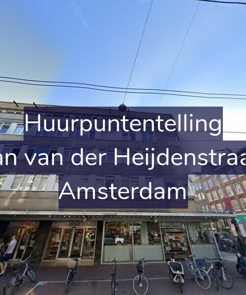Foto gevel Huurpuntentelling voor Eerste Jan van der Heijdenstraat 119-B, Amsterdam