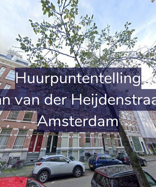 Foto gevel Huurpuntentelling voor Eerste Jan van der Heijdenstraat 124-H, Amsterdam