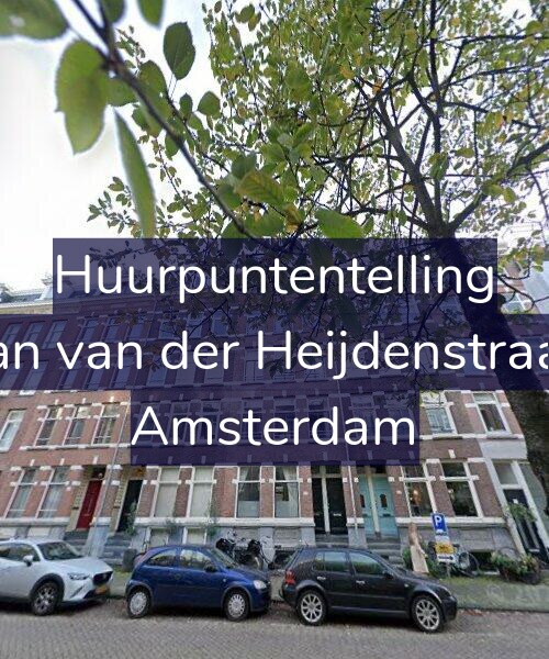 Foto gevel Huurpuntentelling voor Eerste Jan van der Heijdenstraat 122-E, Amsterdam