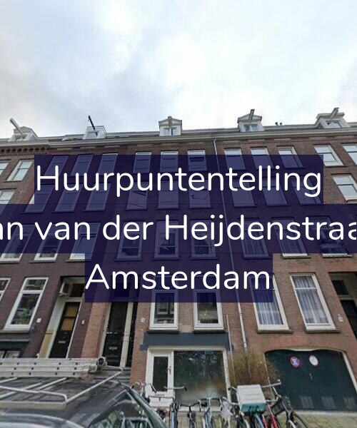 Foto gevel Huurpuntentelling voor Eerste Jan van der Heijdenstraat 76-1A, Amsterdam