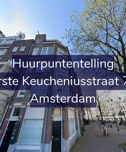 Foto gevel Huurpuntentelling voor Eerste Keucheniusstraat 7-1, Amsterdam