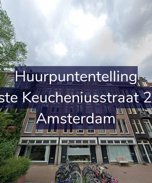 Foto gevel Huurpuntentelling voor Eerste Keucheniusstraat 28-1, Amsterdam