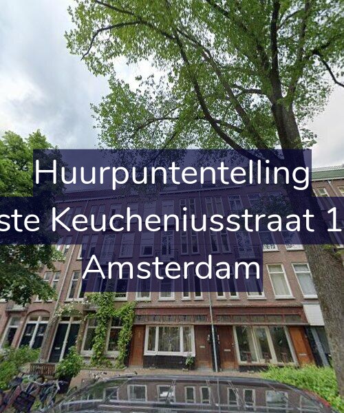 Foto gevel Huurpuntentelling voor Eerste Keucheniusstraat 18-1, Amsterdam