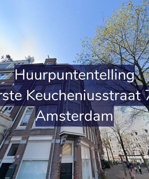 Foto gevel Huurpuntentelling voor Eerste Keucheniusstraat 7-2, Amsterdam