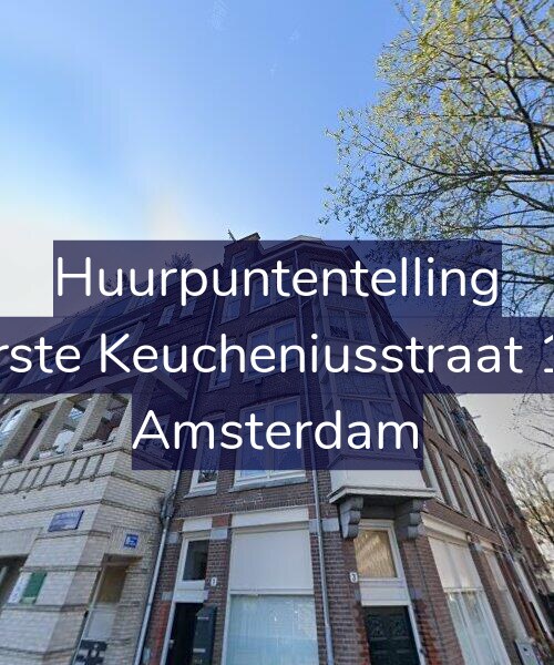 Foto gevel Huurpuntentelling voor Eerste Keucheniusstraat 1-3, Amsterdam