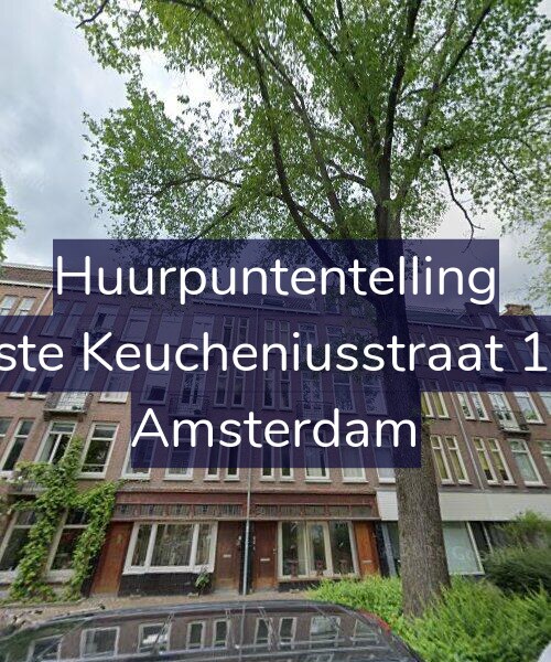 Foto gevel Huurpuntentelling voor Eerste Keucheniusstraat 16-1, Amsterdam