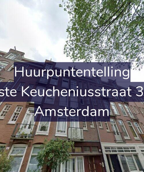 Foto gevel Huurpuntentelling voor Eerste Keucheniusstraat 39-2, Amsterdam