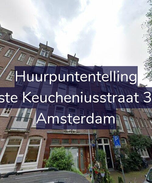 Foto gevel Huurpuntentelling voor Eerste Keucheniusstraat 35-1, Amsterdam