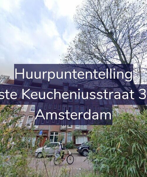 Foto gevel Huurpuntentelling voor Eerste Keucheniusstraat 37-2, Amsterdam