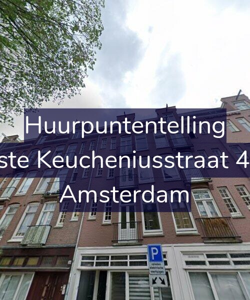 Foto gevel Huurpuntentelling voor Eerste Keucheniusstraat 41-2, Amsterdam