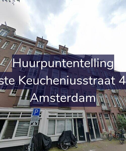 Foto gevel Huurpuntentelling voor Eerste Keucheniusstraat 43-1, Amsterdam
