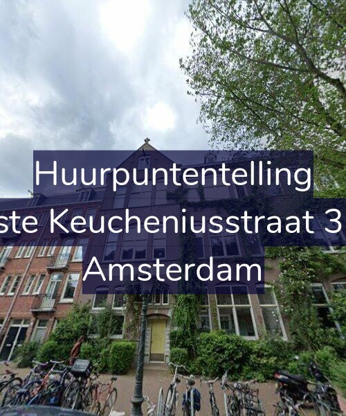 Foto gevel Huurpuntentelling voor Eerste Keucheniusstraat 32-A, Amsterdam