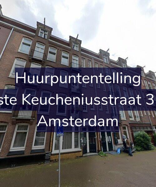 Foto gevel Huurpuntentelling voor Eerste Keucheniusstraat 31-H, Amsterdam