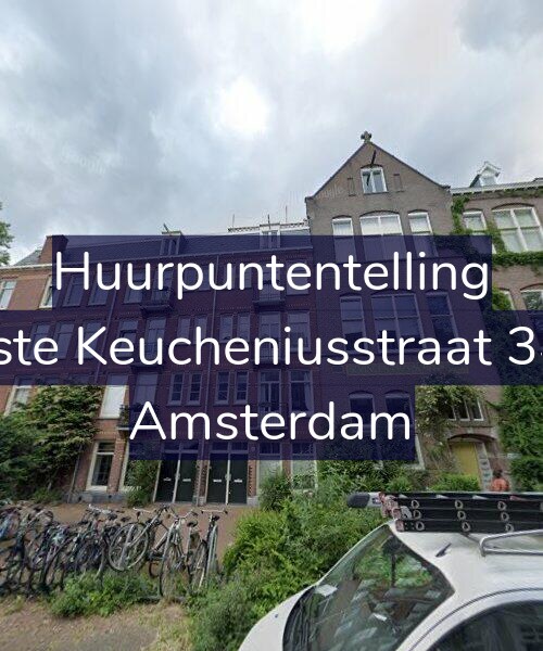 Foto gevel Huurpuntentelling voor Eerste Keucheniusstraat 34-H, Amsterdam