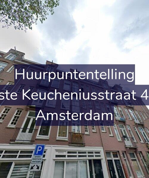 Foto gevel Huurpuntentelling voor Eerste Keucheniusstraat 43-2, Amsterdam
