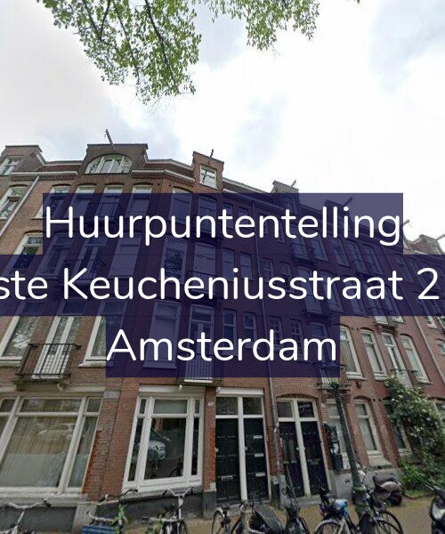 Foto gevel Huurpuntentelling voor Eerste Keucheniusstraat 23-D, Amsterdam