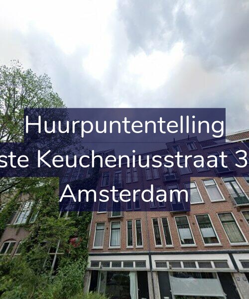 Foto gevel Huurpuntentelling voor Eerste Keucheniusstraat 30-3, Amsterdam