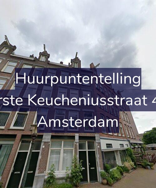 Foto gevel Huurpuntentelling voor Eerste Keucheniusstraat 4-1, Amsterdam