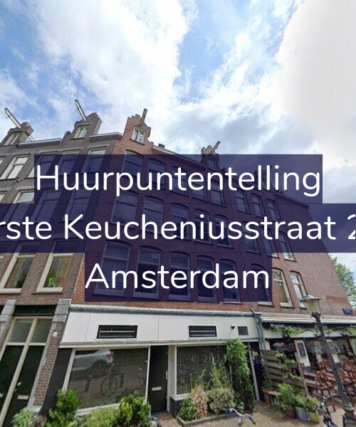 Foto gevel Huurpuntentelling voor Eerste Keucheniusstraat 2-1, Amsterdam