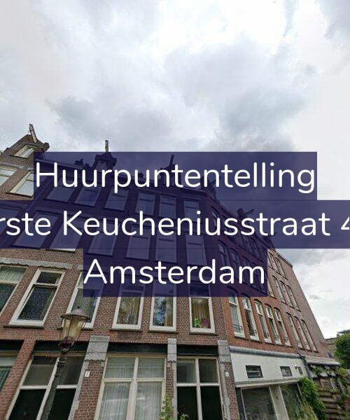 Foto gevel Huurpuntentelling voor Eerste Keucheniusstraat 4-3, Amsterdam