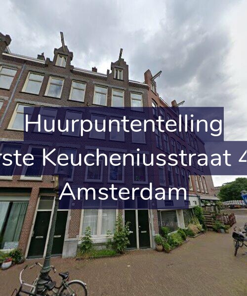Foto gevel Huurpuntentelling voor Eerste Keucheniusstraat 4-H, Amsterdam