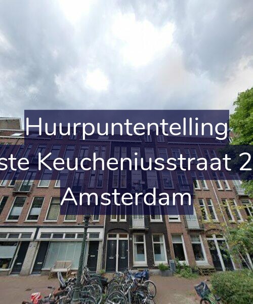 Foto gevel Huurpuntentelling voor Eerste Keucheniusstraat 24-1, Amsterdam