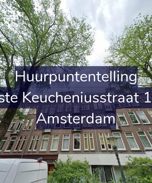 Foto gevel Huurpuntentelling voor Eerste Keucheniusstraat 14-3, Amsterdam