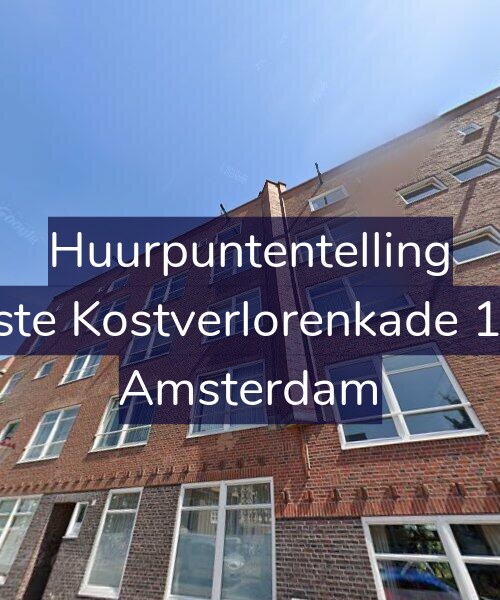 Foto gevel Huurpuntentelling voor Eerste Kostverlorenkade 15-3, Amsterdam