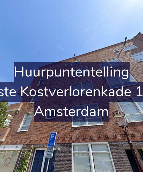 Foto gevel Huurpuntentelling voor Eerste Kostverlorenkade 14-2, Amsterdam