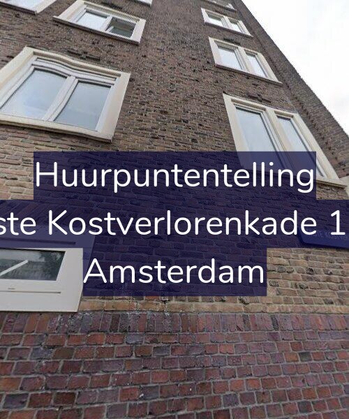Foto gevel Huurpuntentelling voor Eerste Kostverlorenkade 13-H, Amsterdam