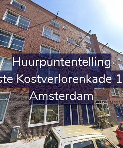 Foto gevel Huurpuntentelling voor Eerste Kostverlorenkade 18-H, Amsterdam