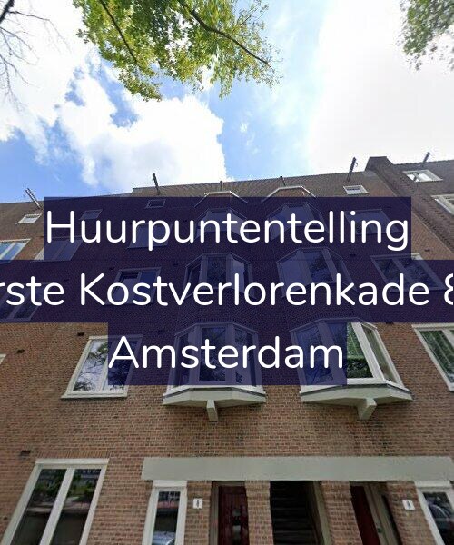 Foto gevel Huurpuntentelling voor Eerste Kostverlorenkade 8-2, Amsterdam