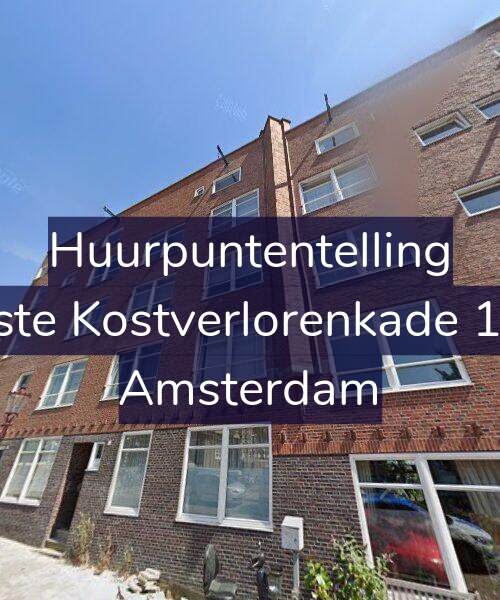 Foto gevel Huurpuntentelling voor Eerste Kostverlorenkade 15-1, Amsterdam