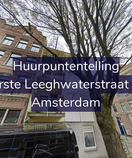 Foto gevel Huurpuntentelling voor Eerste Leeghwaterstraat 28, Amsterdam