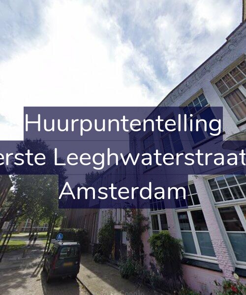 Foto gevel Huurpuntentelling voor Eerste Leeghwaterstraat 9, Amsterdam